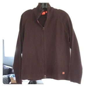 Hugo Boss Zip Up Sweater